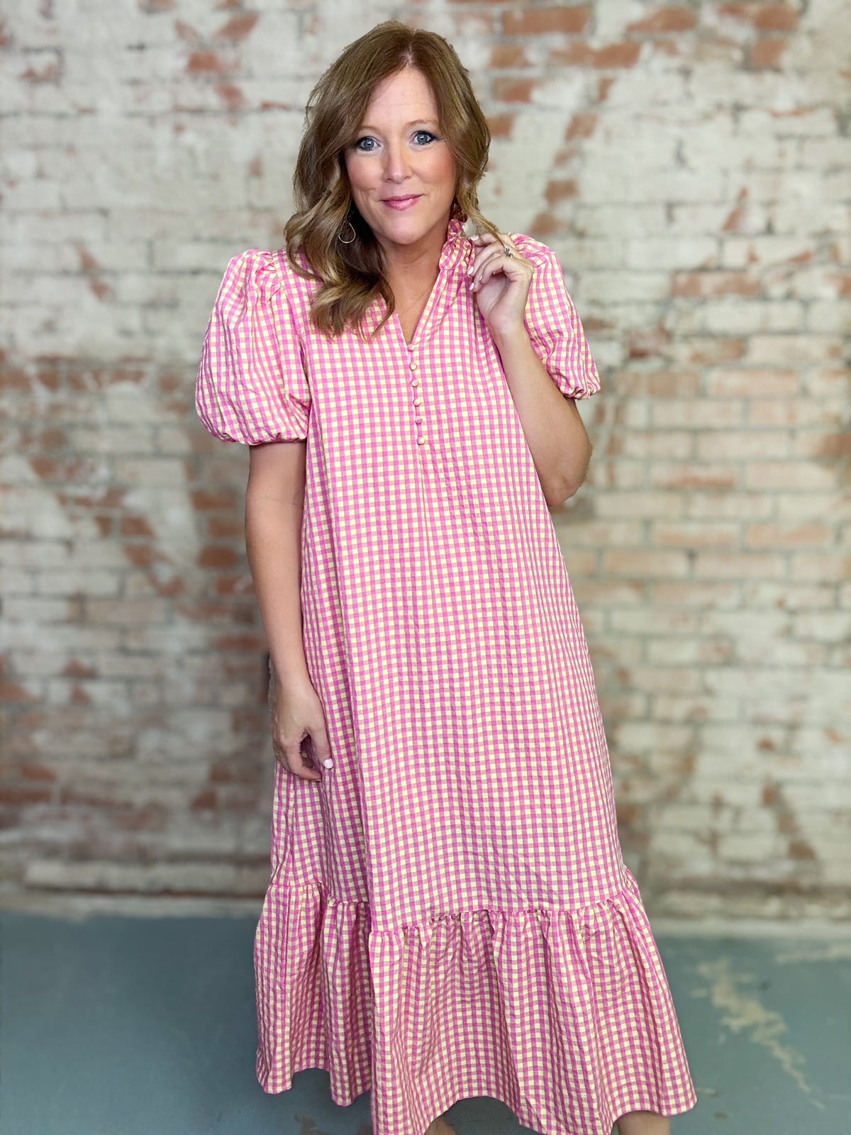 MaryAnn Gingham Dress
