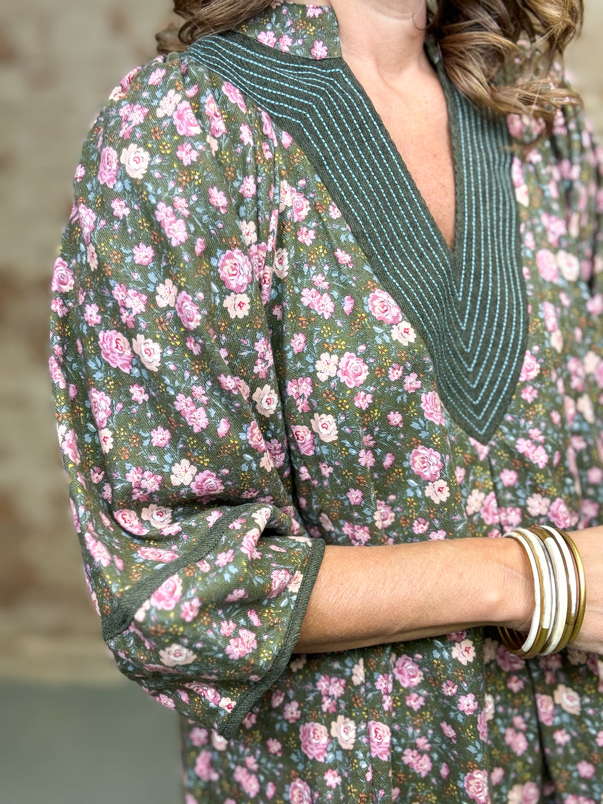 Cinthia Floral Print Dress