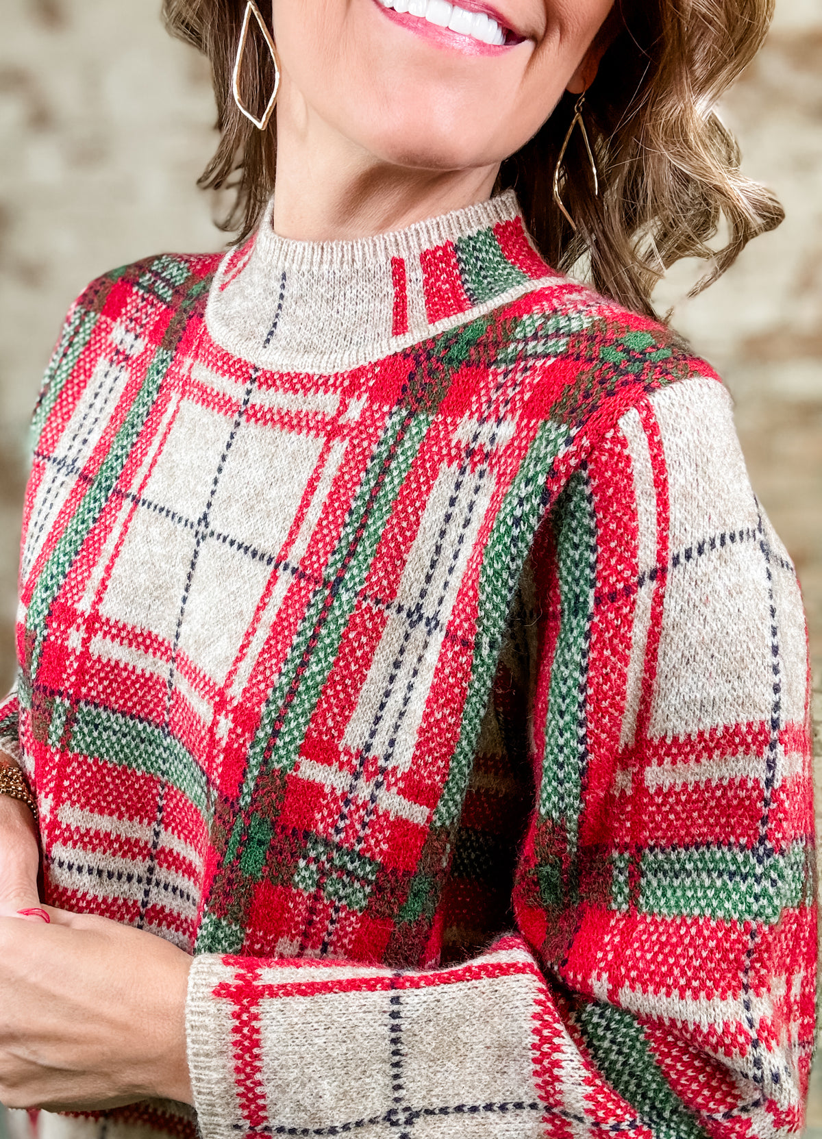 Vaye Plaid Top - FINAL SALE