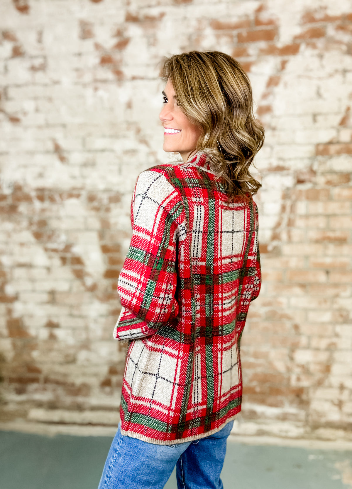 Vaye Plaid Top - FINAL SALE