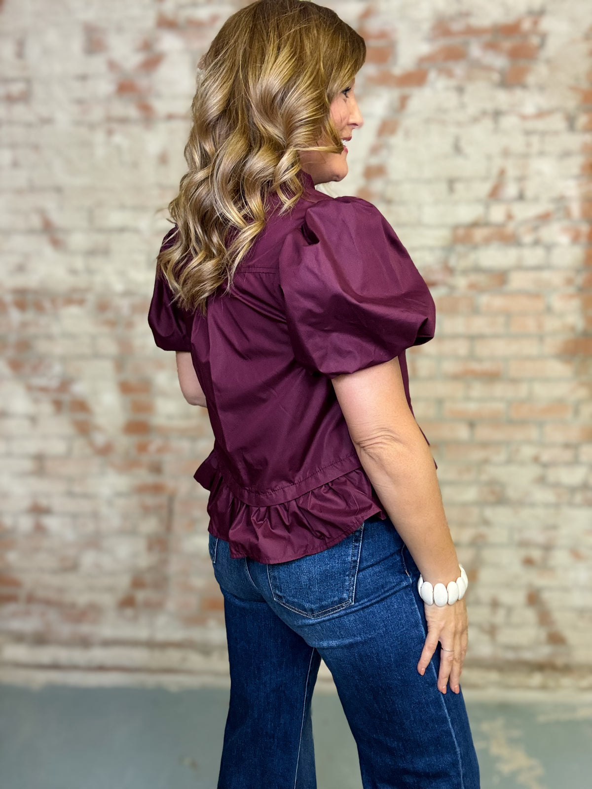 Ciprian Solid Scarf Necktie Top