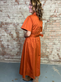 Arthur Solid Belted Dress
