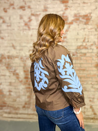 Fran Applique Top