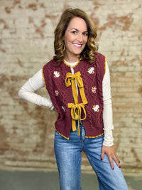 Hilda Knit Sweater Vest