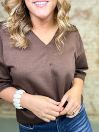 Belen Solid Casual Top