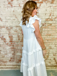 Susie Textured Midi Dress FINAL SALE