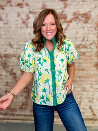 Kyson Botanical Top FINAL SALE