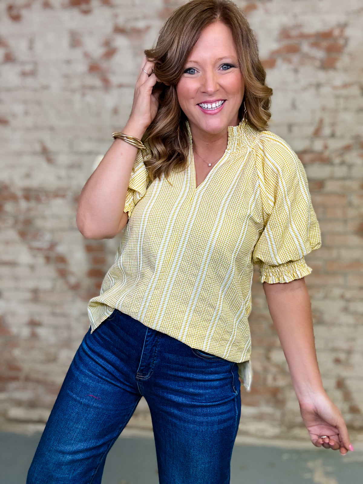 Lainee Textured Top