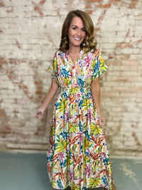 Fern Tropical Dress FINAL SALE