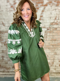 Obert Embroidered Dress - FINAL SALE