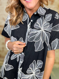 THML Blakely Embroidered Dress