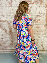 Felisha Floral Midi Dress