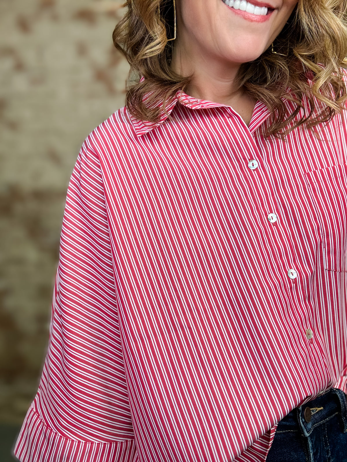 Ayla Dolman Sleeve Top