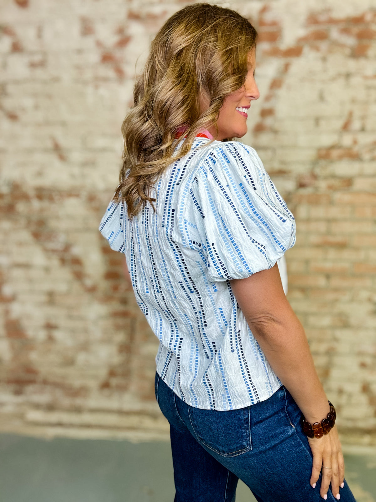 THML Sidnee Textured Top