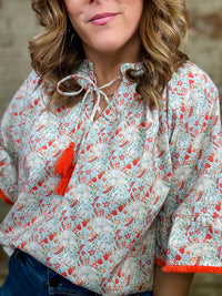 Marlene Floral Top FINAL SALE