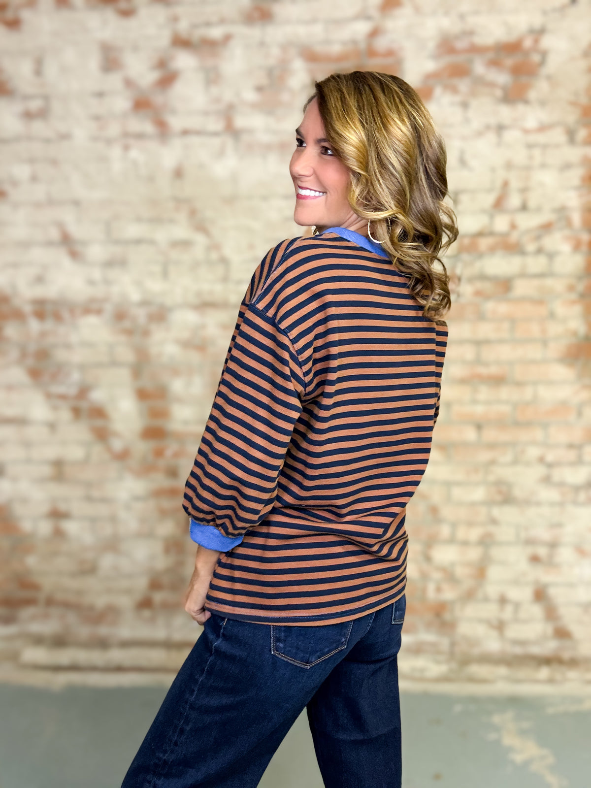 Cooper Stripe Casual Top