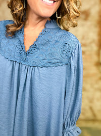Graciela Lace Yoke Dress