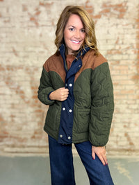 Evelina Quilted Puffer Jacket