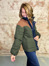 Evelina Quilted Puffer Jacket