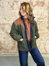Evelina Quilted Puffer Jacket