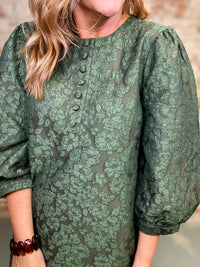 Gemma Jacquard Dress