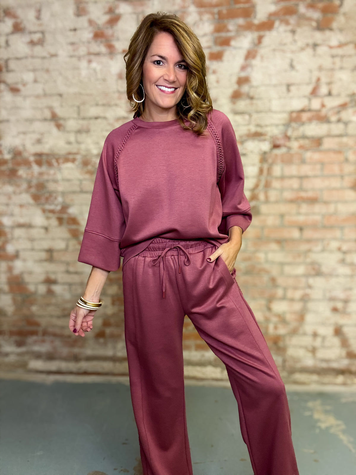 Haven Luxe Knit Pant Set