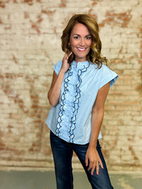 Trissie Ruffle Top