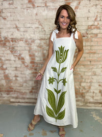 THML Sinclair Tie Strap Dress
