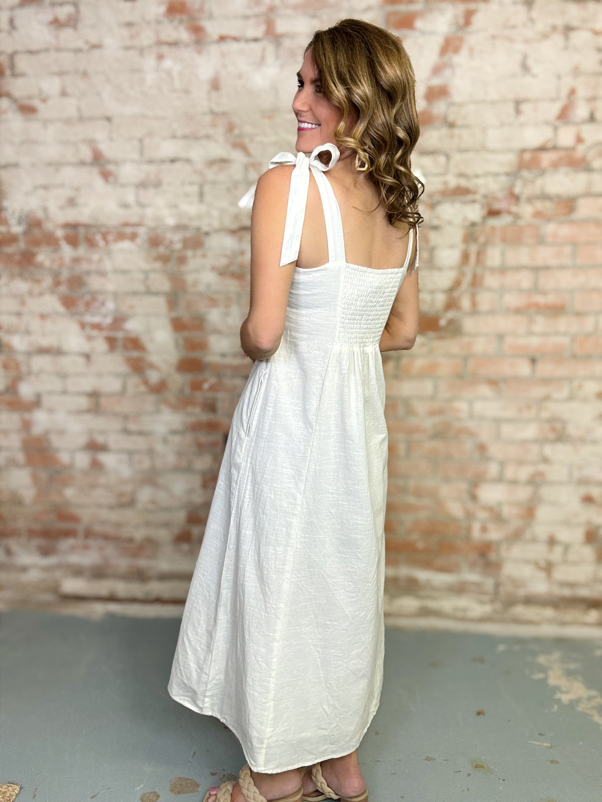 THML Sinclair Tie Strap Dress
