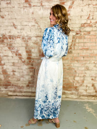 Laurie Botanical Midi Dress FINAL SALE