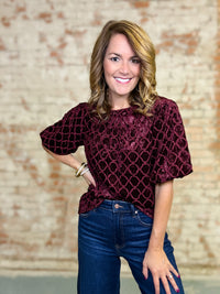 Raelynn Velvet Top