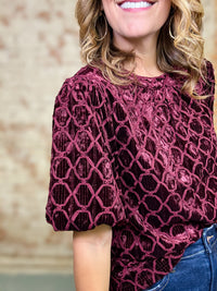 Raelynn Velvet Top