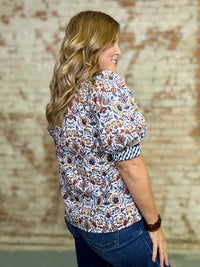 Yareli Floral Top