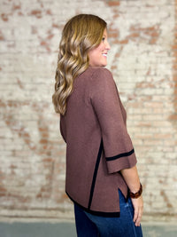 Novalie Mock Neck Sweater