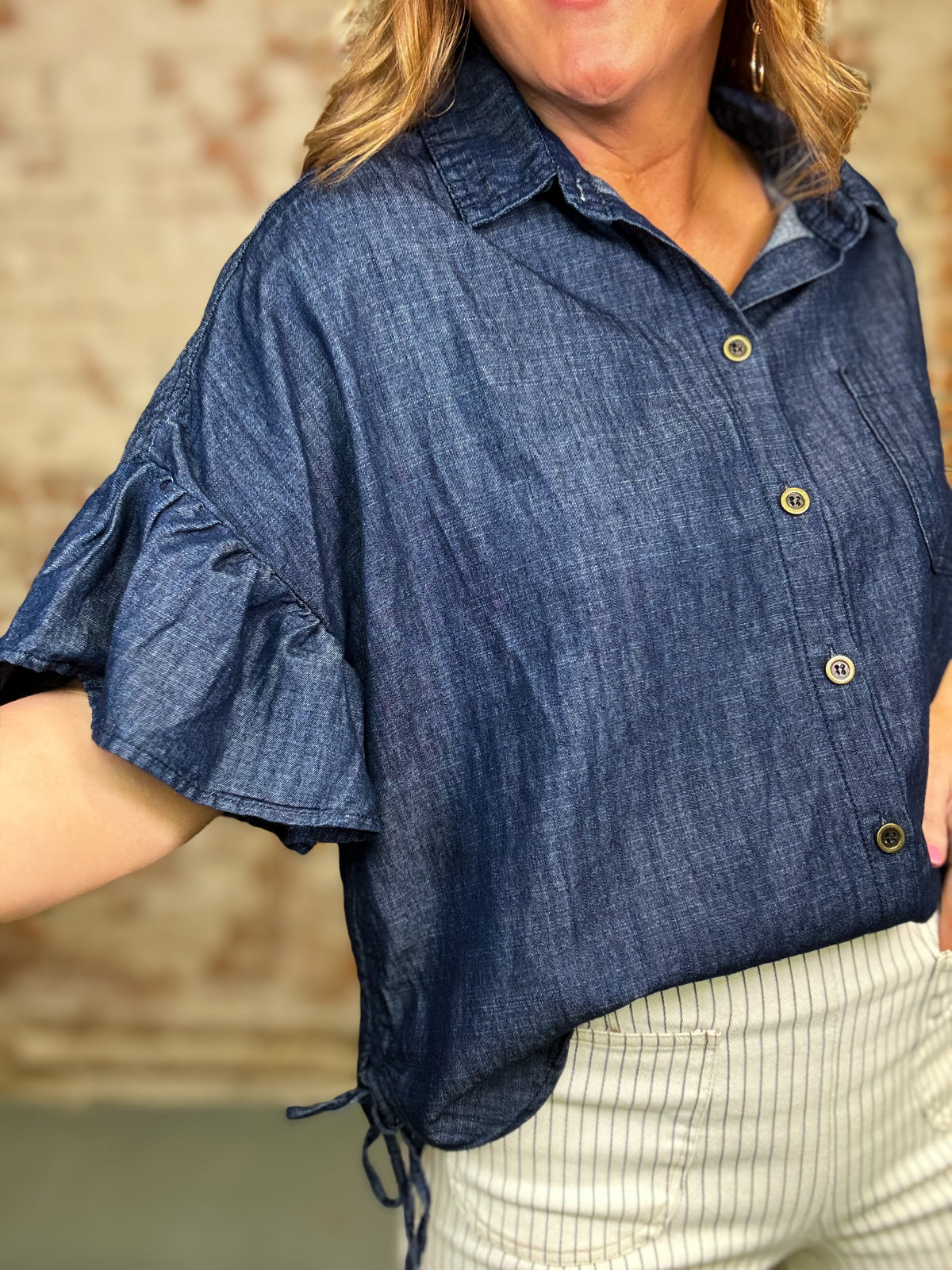 Mosley Denim Top