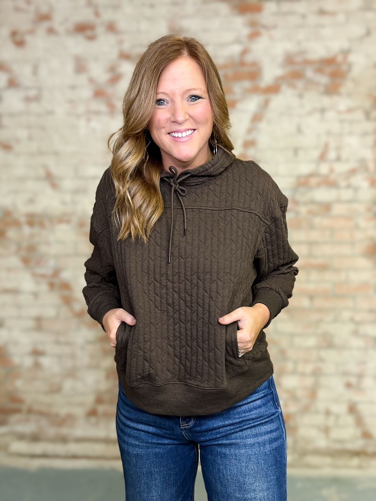 Evie Quilted Hoodie