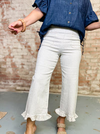 Torie Pin Striped Pants