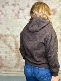Evie Quilted Hoodie