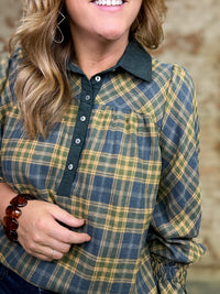 Lennox Plaid Top
