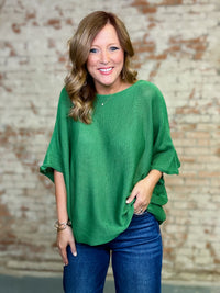 LuAnne Boat Neck Sweater Top