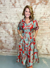 THML Aspyn Button Down Dress