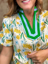 Chasity Floral Print Top FINAL SALE