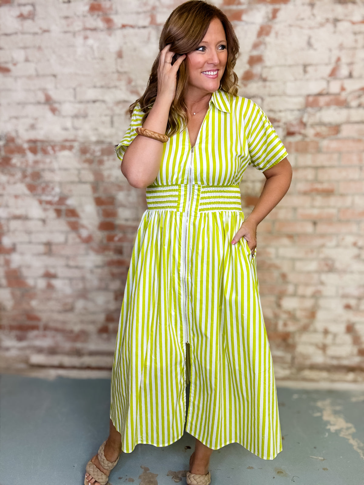 Nelani Stripe Dress FINAL SALE