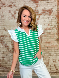 Aila Striped Top FINAL SALE