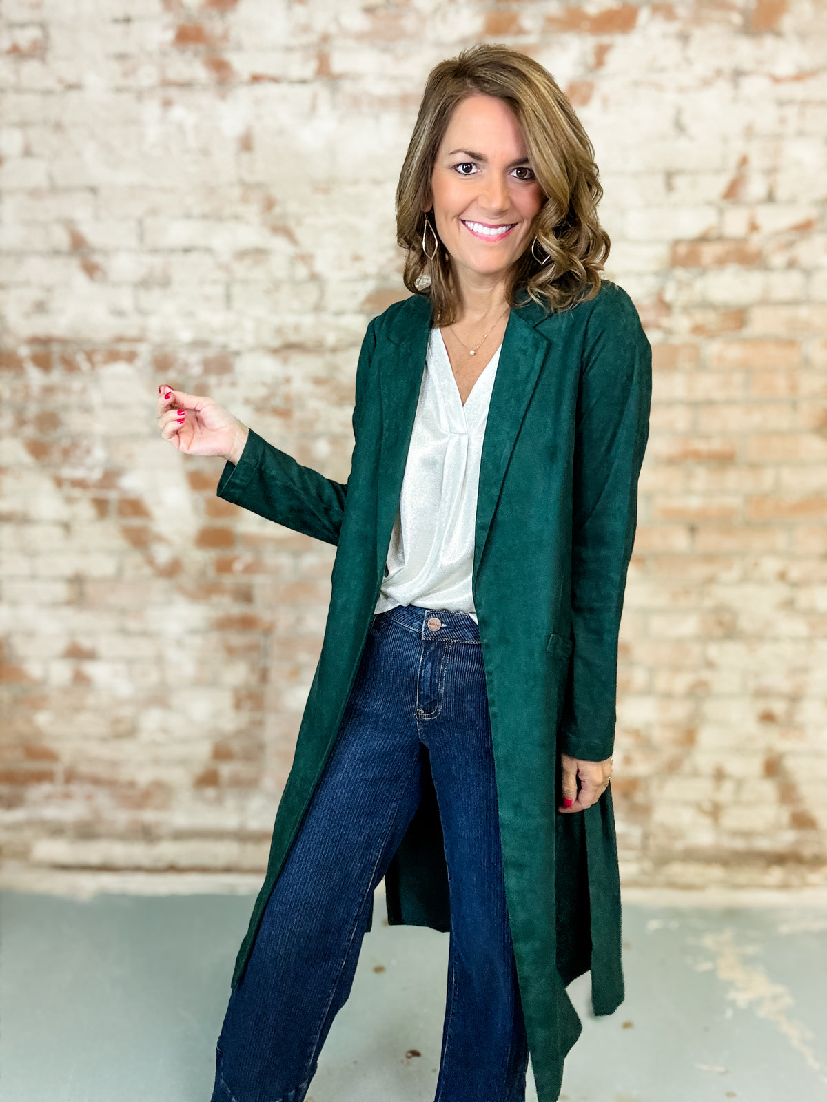 Hunter Suede Duster - FINAL SALE