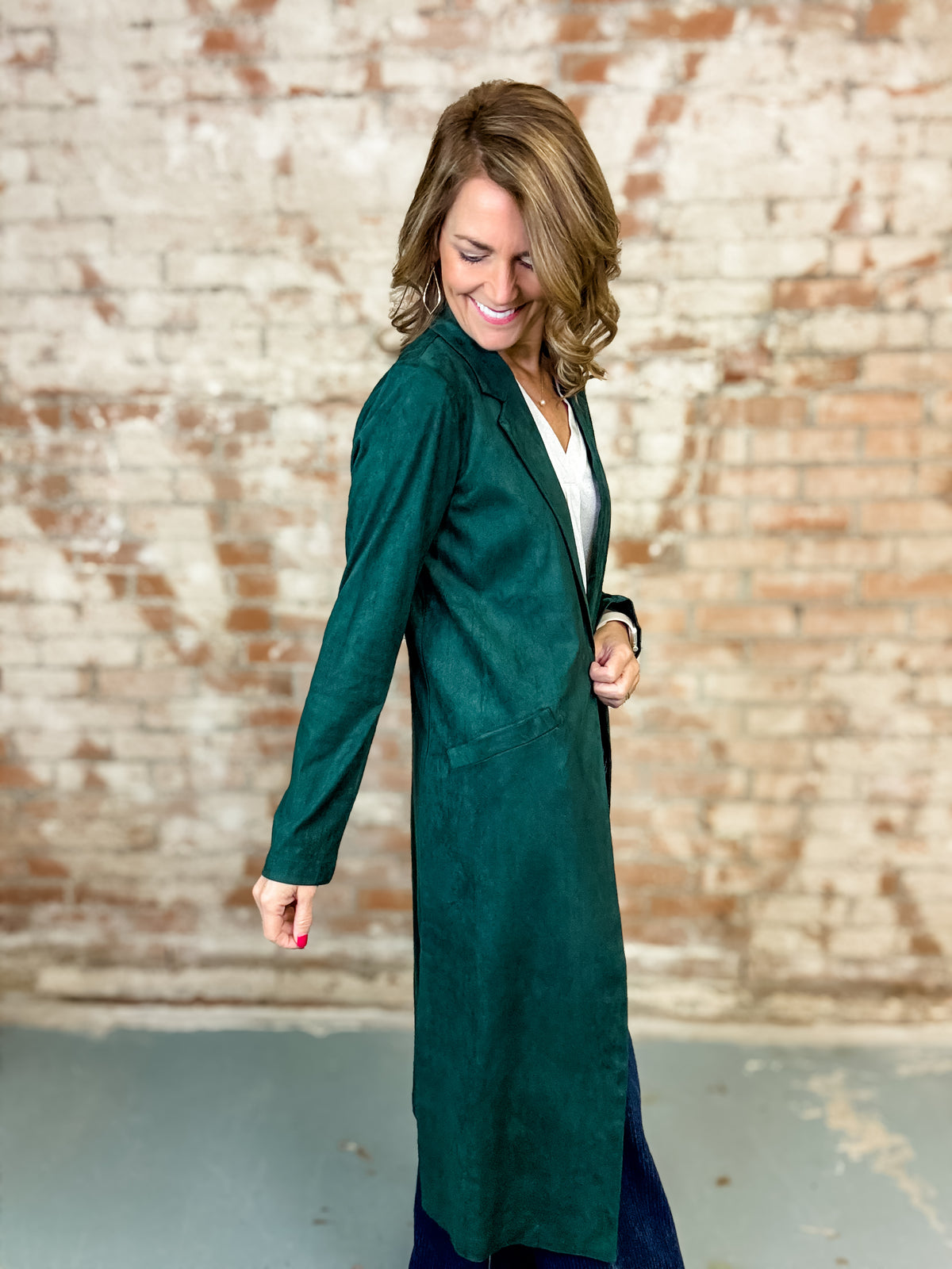 Hunter Suede Duster - FINAL SALE