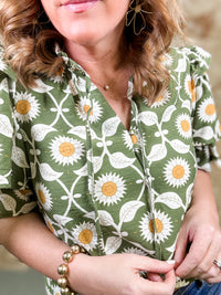 Phillipa Layered Ruffle Top - FINAL SALE