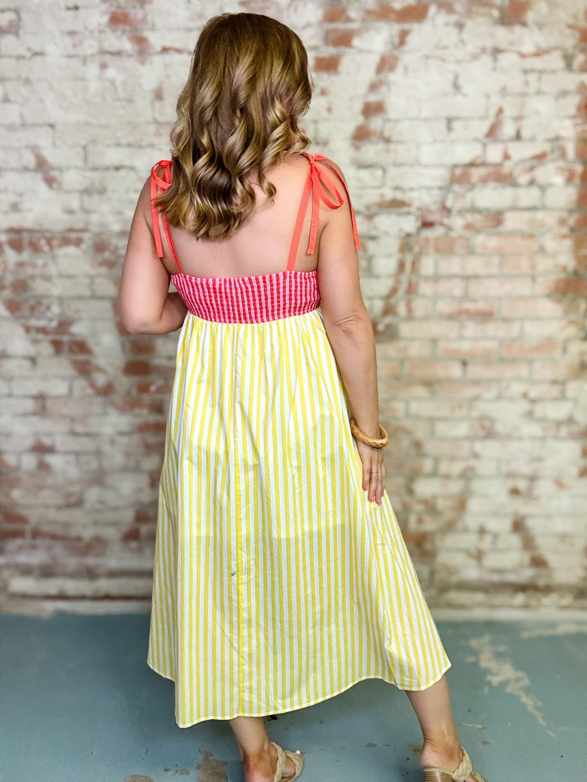 Caiden Striped Sleeveless Dress FINAL SALE