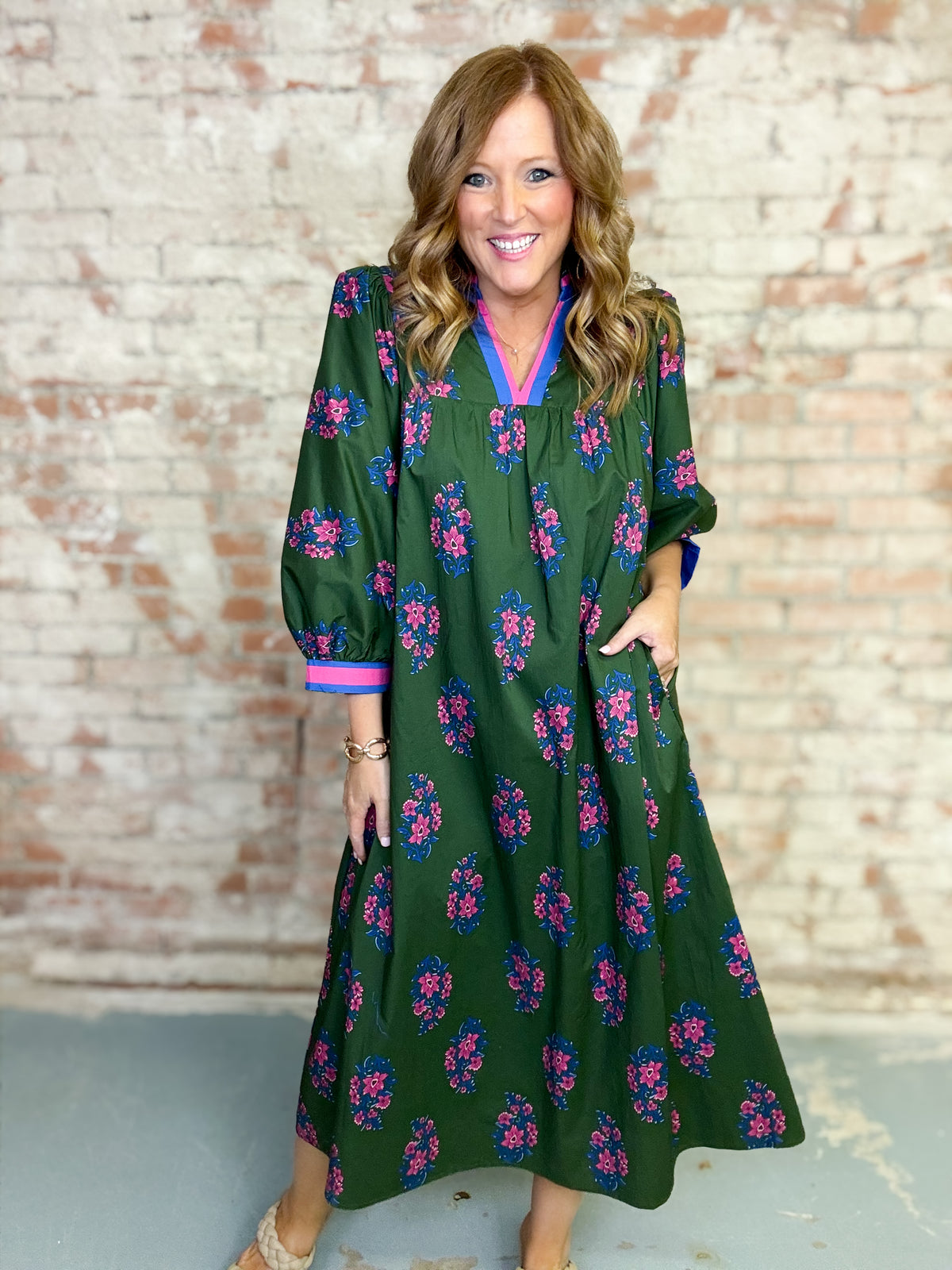 Susanna Floral Midi Dress