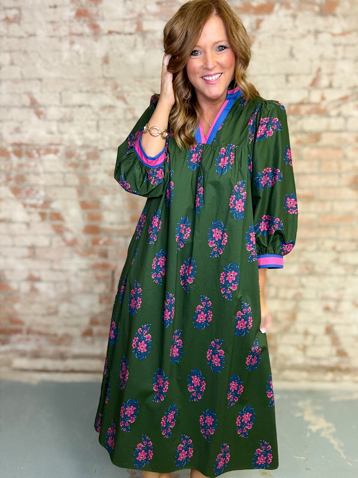 Susanna Floral Midi Dress